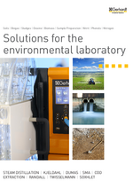 Brochure - Solutions for the environmental laboratory