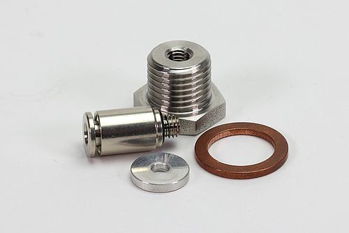 Adapter 1/4" PU pipe