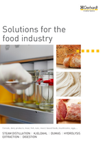 Brochure - Solutions for the food industry