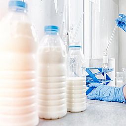Application: NPN determination in milk and dairy products
