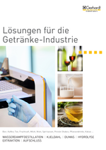 Broschüre - Lösungen für die Getränke-Industrie